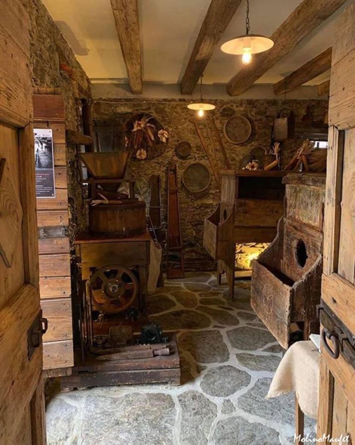 La Roggia - Lake Como Heritage Home In Molino Maufet Watermill - Patio On The Garden Colico Exterior foto