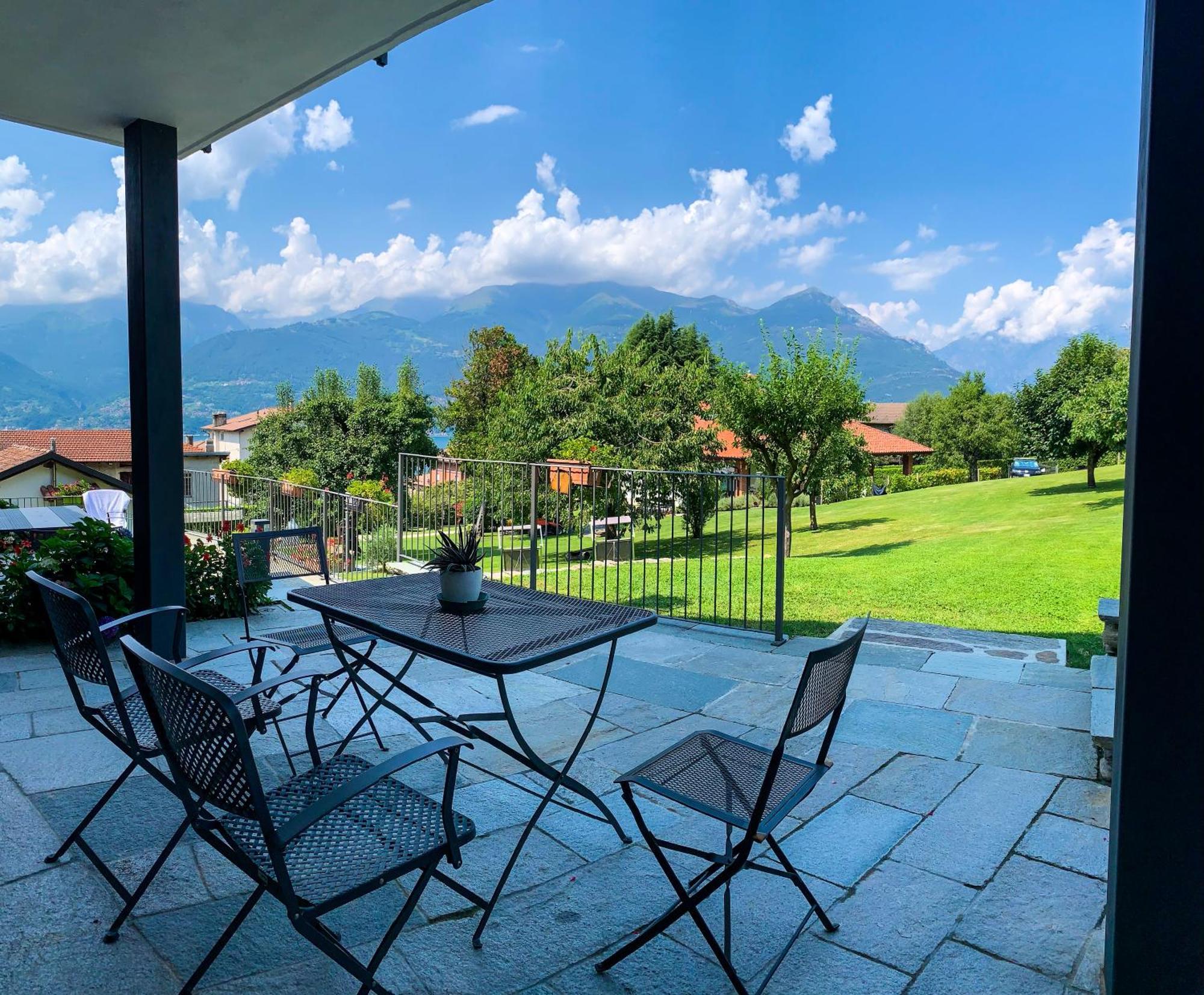 La Roggia - Lake Como Heritage Home In Molino Maufet Watermill - Patio On The Garden Colico Exterior foto