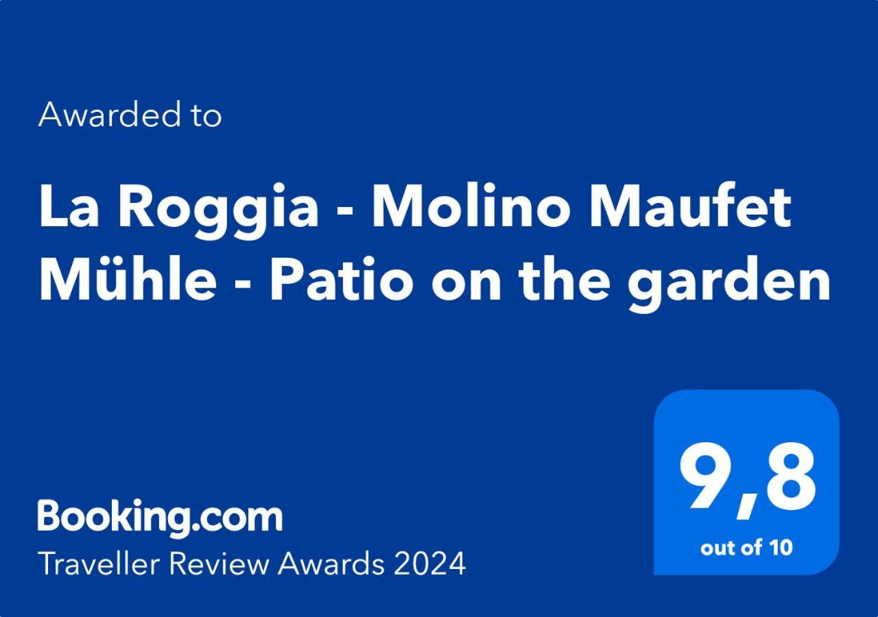 La Roggia - Lake Como Heritage Home In Molino Maufet Watermill - Patio On The Garden Colico Exterior foto